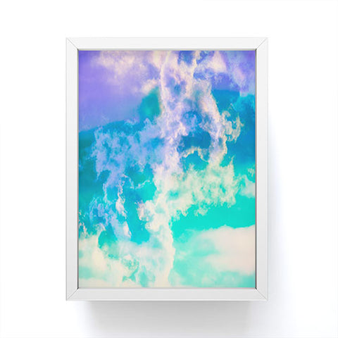Caleb Troy Mountain Meadow Painted Clouds Framed Mini Art Print