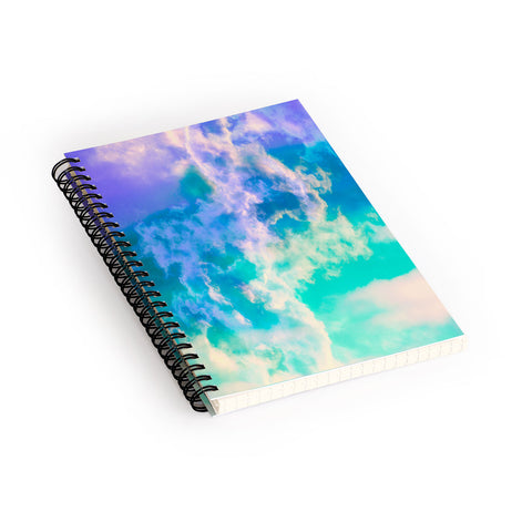 Caleb Troy Mountain Meadow Painted Clouds Spiral Notebook