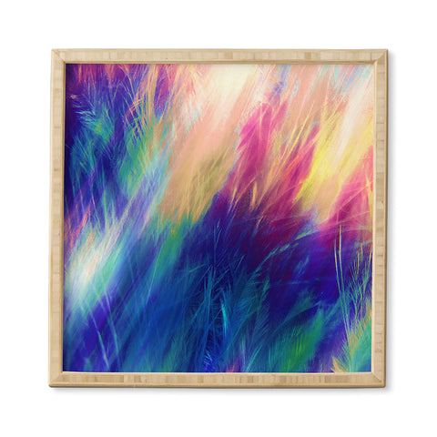 Caleb Troy Paint Feathers In The Sky Framed Wall Art