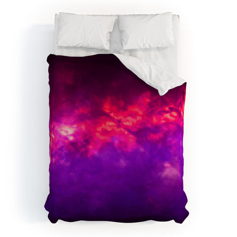 Caleb Troy Painted Clouds Vapors I Duvet Cover