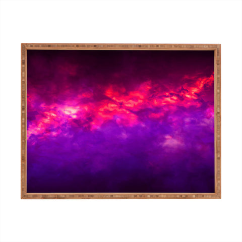 Caleb Troy Painted Clouds Vapors I Rectangular Tray
