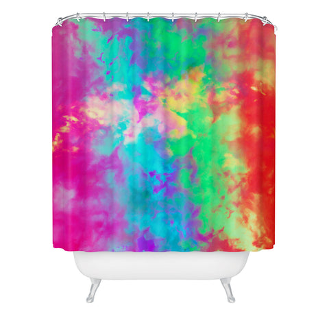 Caleb Troy Painted Clouds Vapors II Shower Curtain