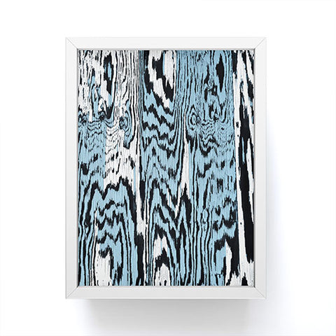 Caleb Troy Placid Blue Safari Framed Mini Art Print