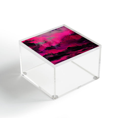 Caleb Troy Raspberry Storm Clouds Acrylic Box