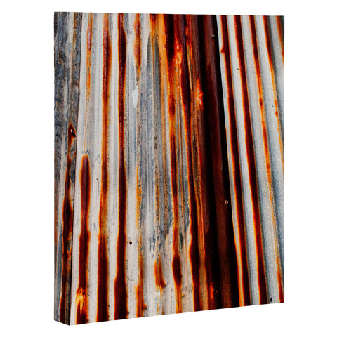 Caleb Troy Rusted Lines Art Canvas