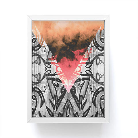 Caleb Troy Smoked Vandal Framed Mini Art Print