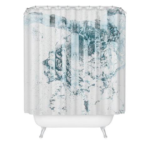 Caleb Troy Swell Zone Fade Shower Curtain
