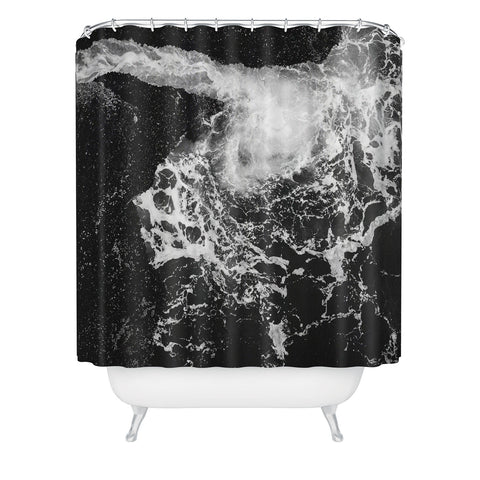 Caleb Troy Swell Zone Shower Curtain
