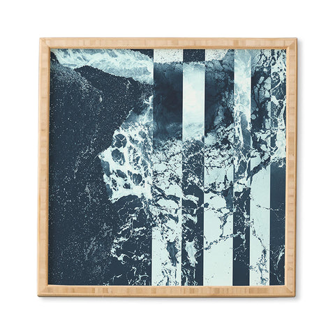 Caleb Troy Swell Zone Spatter Framed Wall Art