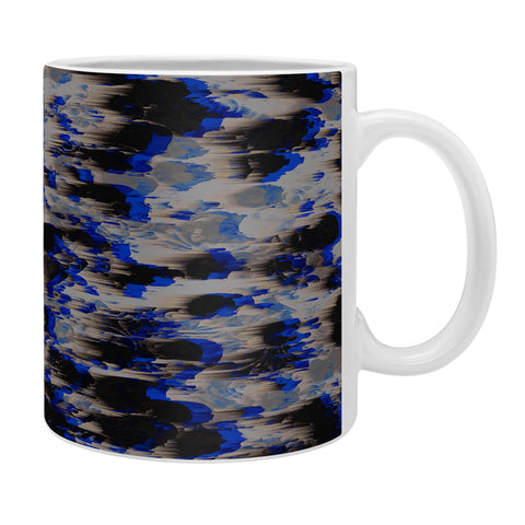 Caleb Troy Tossed Boulders Blue Coffee Mug