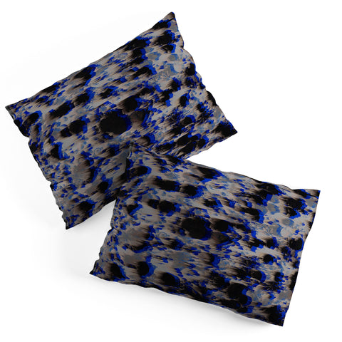 Caleb Troy Tossed Boulders Blue Pillow Shams