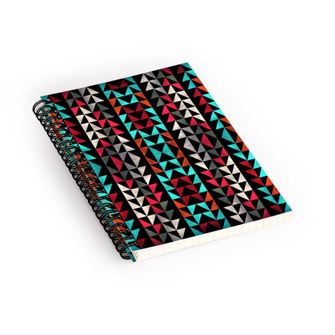 Caleb Troy Volted Triangles 02 Spiral Notebook