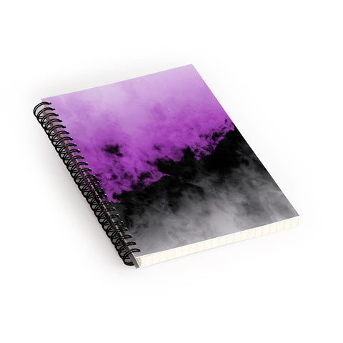 Caleb Troy Zero Visibility Radiant Orchid Spiral Notebook