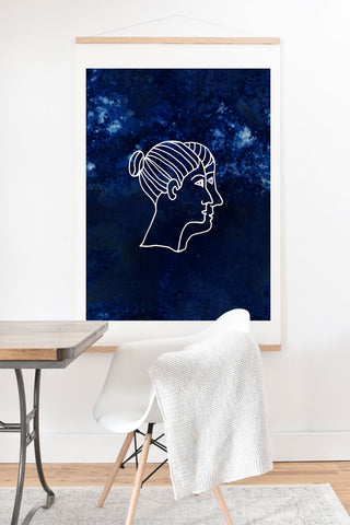 Camilla Foss Astro Gemini Art Print And Hanger