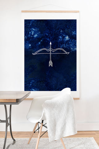 Camilla Foss Astro Sagittarius Art Print And Hanger