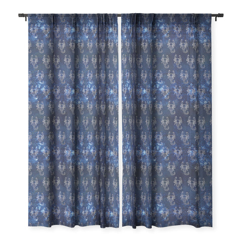 Camilla Foss Astro Scorpio Sheer Window Curtain