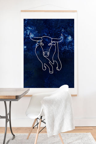 Camilla Foss Astro Taurus Art Print And Hanger