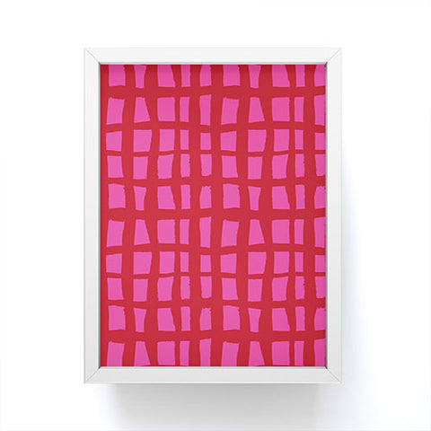 Camilla Foss Bold and Checkered Framed Mini Art Print