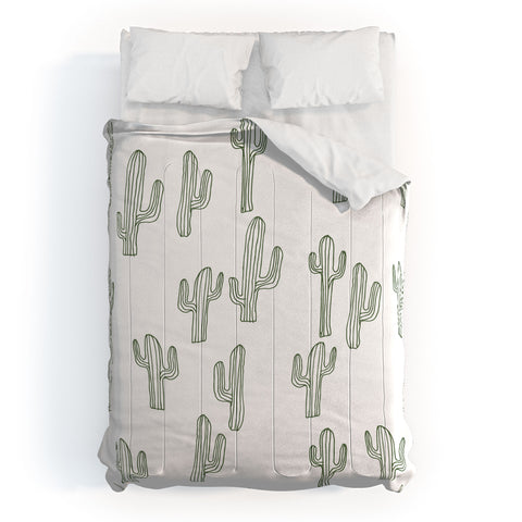Camilla Foss Cactus only Comforter