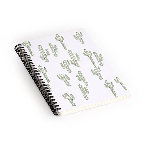 Camilla Foss Cactus only Spiral Notebook