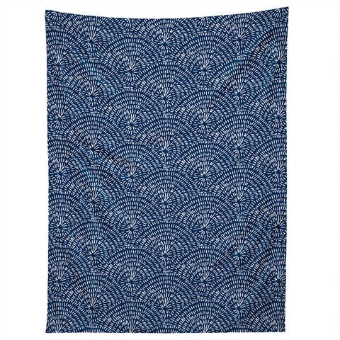 Camilla Foss Circles in Blue III Tapestry