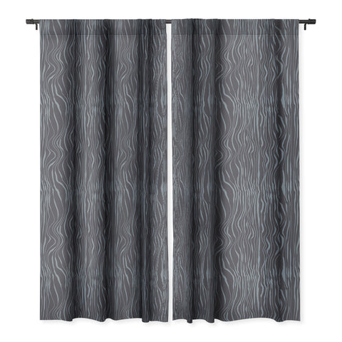 Camilla Foss Ebb and Flow Blackout Window Curtain