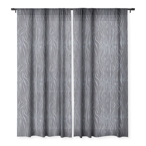 Camilla Foss Ebb and Flow Sheer Window Curtain