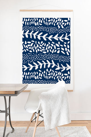 Camilla Foss Harvest Blue Art Print And Hanger