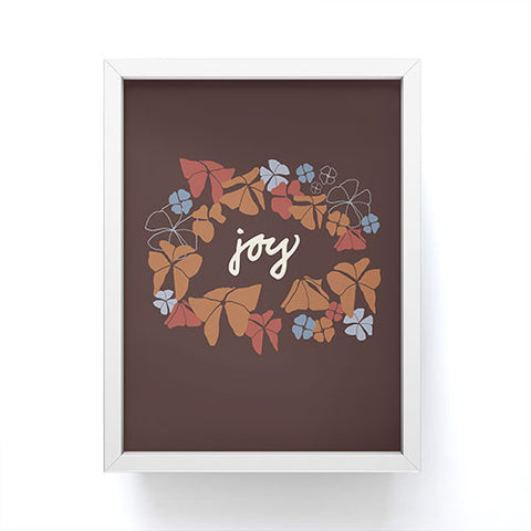 Camilla Foss Joy Foliage Framed Mini Art Print