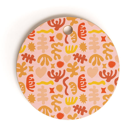 Camilla Foss Paperclip Cutting Board Round