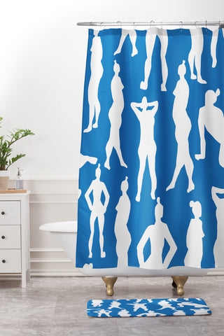 Camilla Foss Paperladies Shower Curtain And Mat