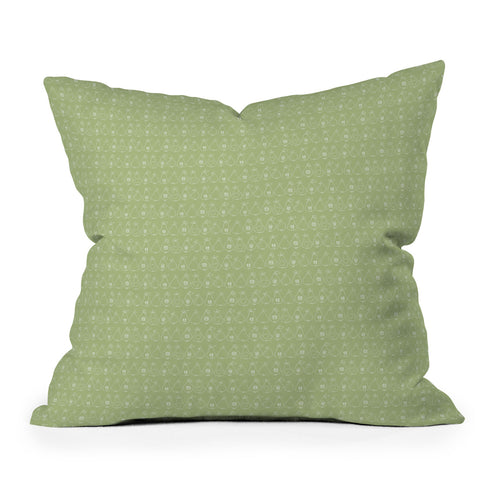 Camilla Foss Rows of pears Throw Pillow