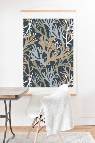 Camilla Foss Seaweed Art Print And Hanger