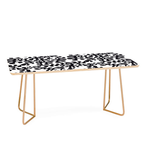 Camilla Foss Shapes Black and White Coffee Table