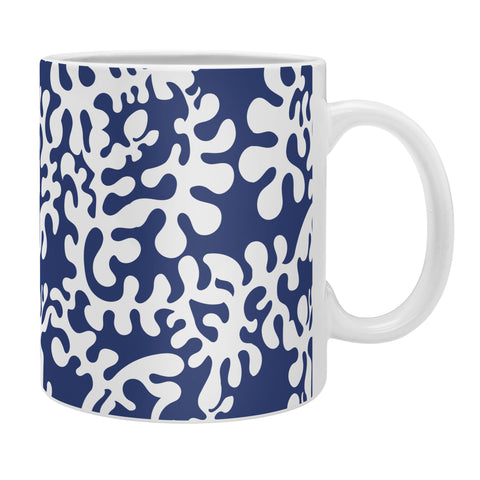 Camilla Foss Shapes Blue Coffee Mug