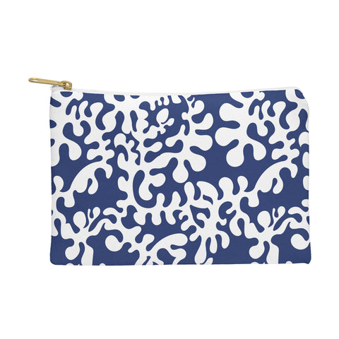 Camilla Foss Shapes Blue Pouch