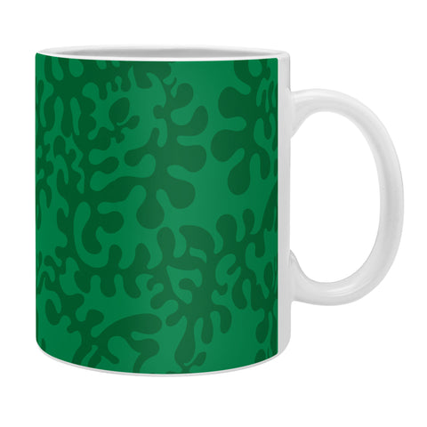 Camilla Foss Shapes Green Coffee Mug