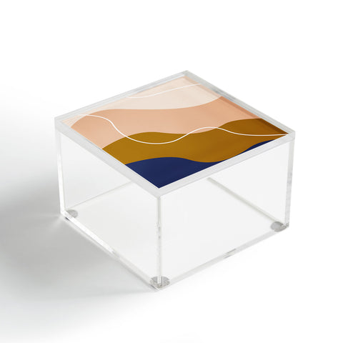 camilleallen modern chic pattern Acrylic Box