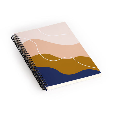 camilleallen modern chic pattern Spiral Notebook
