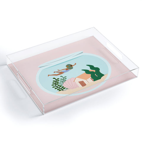 camilleallen Swimming Acrylic Tray