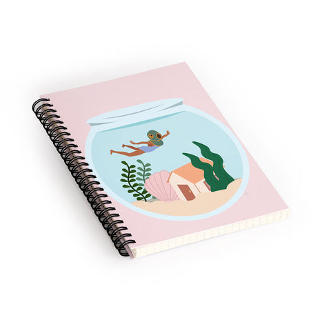 camilleallen Swimming Spiral Notebook