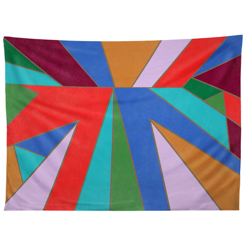 Carey Copeland Abstract Geometric Tapestry