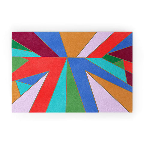 Carey Copeland Abstract Geometric Welcome Mat