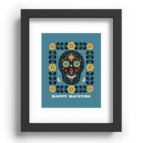 Carey Copeland Happy Haunting Day of Dead Recessed Framing Rectangle