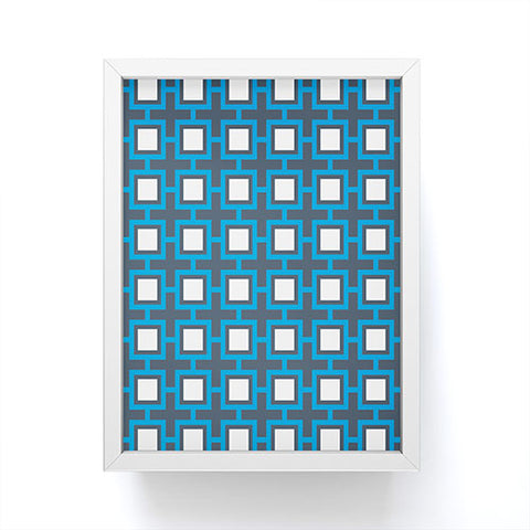 Caroline Okun Concentric Square Framed Mini Art Print