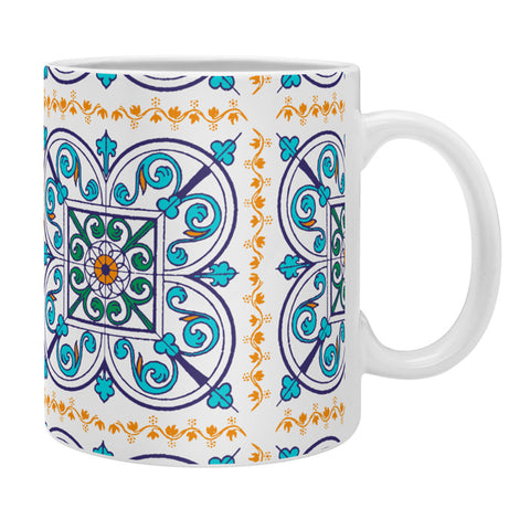 Caroline Okun Medieval Marinid Indigo Coffee Mug