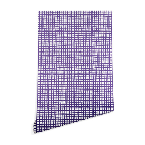 Caroline Okun Ultra Violet Weave Wallpaper