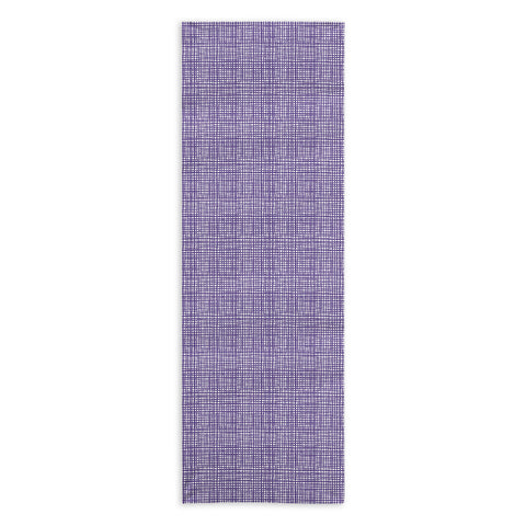 Caroline Okun Ultra Violet Weave Yoga Towel
