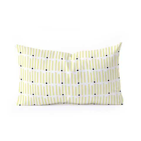 Caroline Okun Winchester Stripes Oblong Throw Pillow