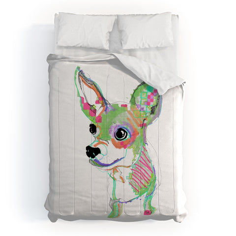 Casey Rogers Chihuahua Multi Comforter
